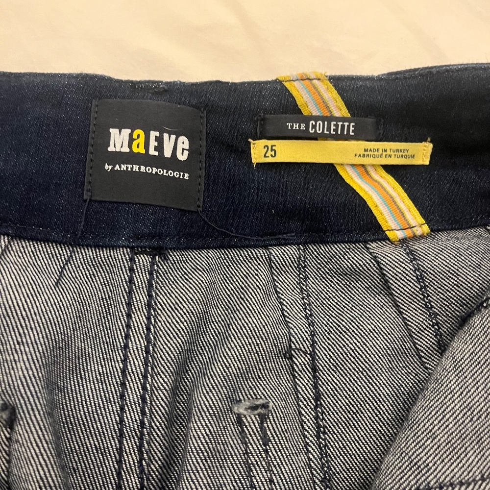 Maeve Colette Cropped Wide Leg Jeans
